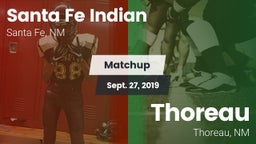 Matchup: Santa Fe Indian vs. Thoreau  2019