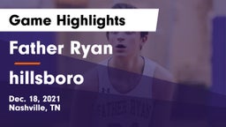 Father Ryan  vs hillsboro  Game Highlights - Dec. 18, 2021