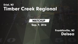 Matchup: Timber Creek vs. Delsea  2016
