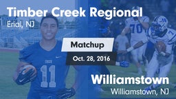 Matchup: Timber Creek vs. Williamstown  2016