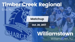 Matchup: Timber Creek vs. Williamstown  2017