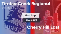 Matchup: Timber Creek vs. Cherry Hill East  2017