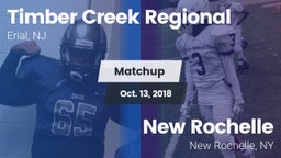 Matchup: Timber Creek vs. New Rochelle  2018