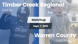 Matchup: Timber Creek vs. Warren County  2019