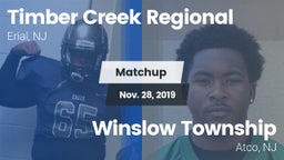 Matchup: Timber Creek vs. Winslow Township  2019