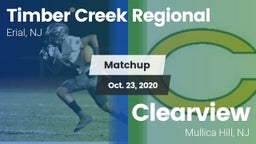 Matchup: Timber Creek vs. Clearview  2020