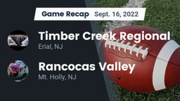 Recap: Timber Creek Regional  vs. Rancocas Valley  2022