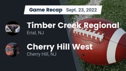 Recap: Timber Creek Regional  vs. Cherry Hill West  2022