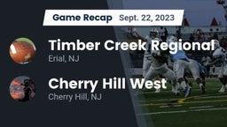 Recap: Timber Creek Regional  vs. Cherry Hill West  2023