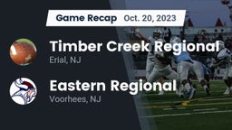 Recap: Timber Creek Regional  vs. Eastern Regional  2023