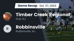 Recap: Timber Creek Regional  vs. Robbinsville  2023