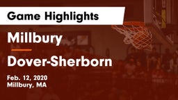Millbury  vs Dover-Sherborn  Game Highlights - Feb. 12, 2020