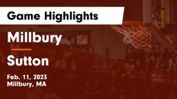 Millbury  vs Sutton  Game Highlights - Feb. 11, 2023