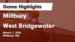 Millbury  vs West Bridgewater  Game Highlights - March 1, 2024