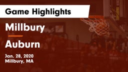 Millbury  vs Auburn Game Highlights - Jan. 28, 2020