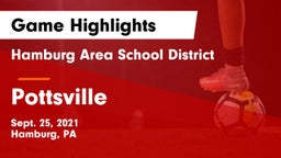 Hamburg Area School District vs Pottsville  Game Highlights - Sept. 25, 2021