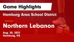 Hamburg Area School District vs Northern Lebanon  Game Highlights - Aug. 30, 2022