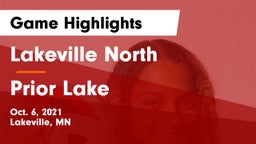 Lakeville North  vs Prior Lake  Game Highlights - Oct. 6, 2021