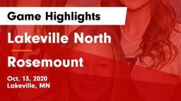 Lakeville North  vs Rosemount  Game Highlights - Oct. 13, 2020