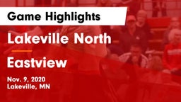 Lakeville North  vs Eastview  Game Highlights - Nov. 9, 2020