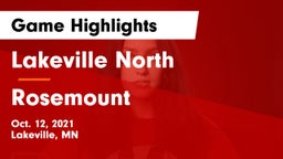 Lakeville North  vs Rosemount  Game Highlights - Oct. 12, 2021