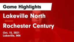 Lakeville North  vs Rochester Century  Game Highlights - Oct. 15, 2021