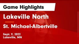 Lakeville North  vs St. Michael-Albertville  Game Highlights - Sept. 9, 2022