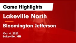 Lakeville North  vs Bloomington Jefferson  Game Highlights - Oct. 4, 2022