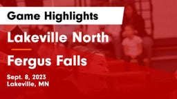 Lakeville North  vs Fergus Falls  Game Highlights - Sept. 8, 2023