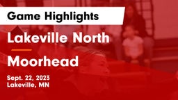 Lakeville North  vs Moorhead  Game Highlights - Sept. 22, 2023