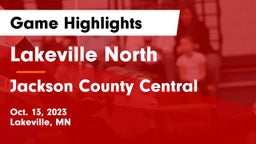 Lakeville North  vs Jackson County Central  Game Highlights - Oct. 13, 2023