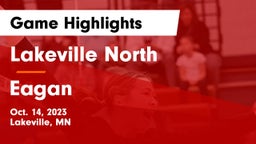 Lakeville North  vs Eagan  Game Highlights - Oct. 14, 2023