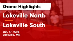 Lakeville North  vs Lakeville South  Game Highlights - Oct. 17, 2023