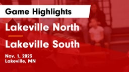 Lakeville North  vs Lakeville South  Game Highlights - Nov. 1, 2023