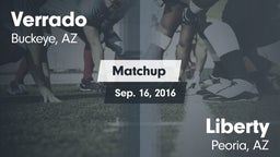 Matchup: Verrado  vs. Liberty  2016