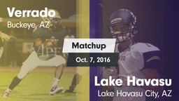 Matchup: Verrado  vs. Lake Havasu  2016