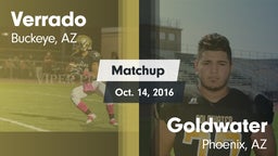 Matchup: Verrado  vs. Goldwater  2016