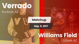 Matchup: Verrado  vs. Williams Field  2017