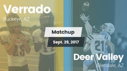 Matchup: Verrado  vs. Deer Valley  2017