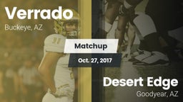 Matchup: Verrado  vs. Desert Edge  2017