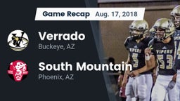 Recap: Verrado  vs. South Mountain  2018