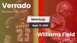 Matchup: Verrado  vs. Williams Field  2019