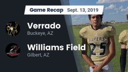 Recap: Verrado  vs. Williams Field  2019