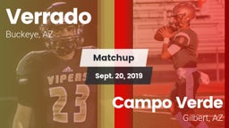 Matchup: Verrado  vs. Campo Verde  2019
