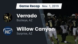 Recap: Verrado  vs. Willow Canyon  2019