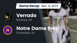 Recap: Verrado  vs. Notre Dame Prep  2019