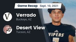 Recap: Verrado  vs. Desert View  2021