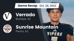 Recap: Verrado  vs. Sunrise Mountain  2022