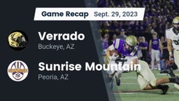 Recap: Verrado  vs. Sunrise Mountain  2023