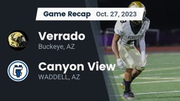 Recap: Verrado  vs. Canyon View  2023